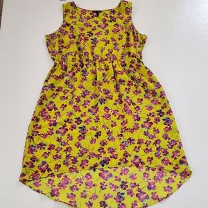 Floral Yellow Dress
